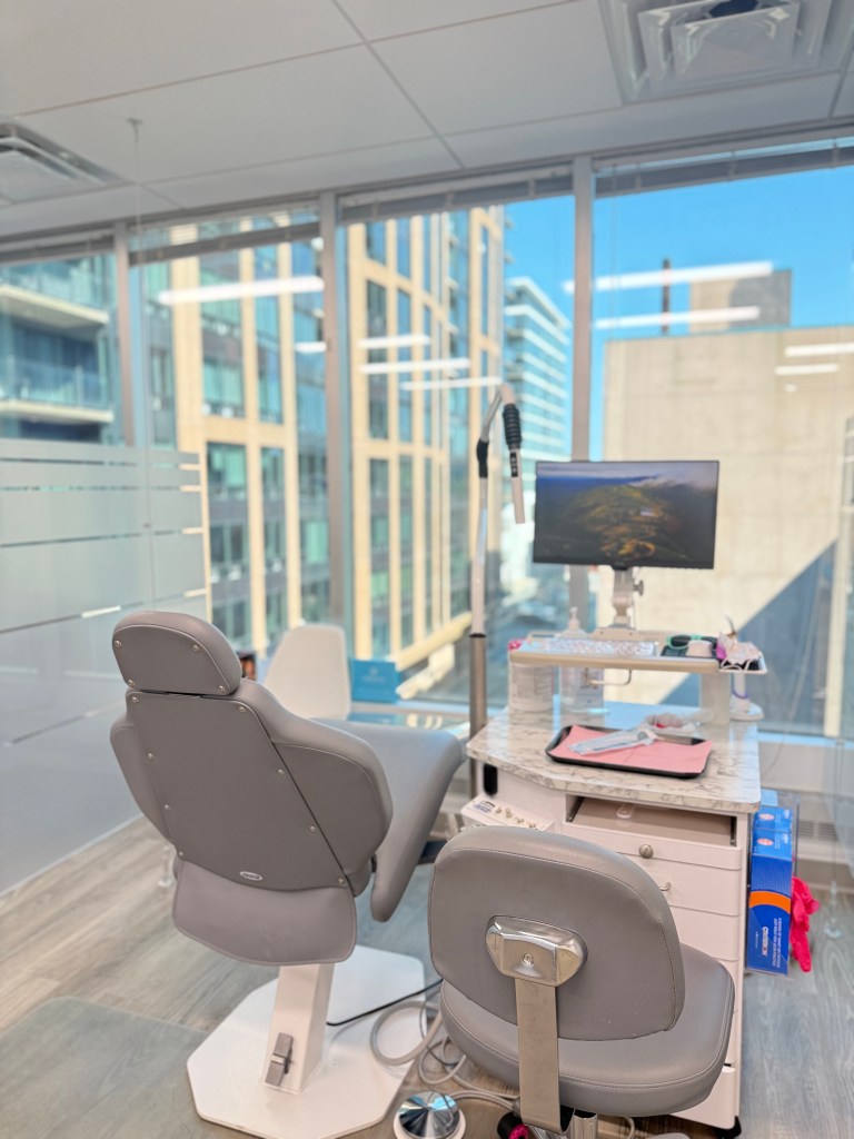 Inside Embrace Orthodontics on Spring Garden Road, Halifax